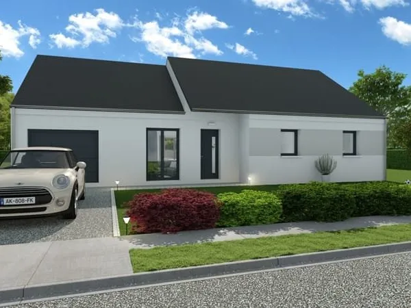 Maison neuve à Rebrechien