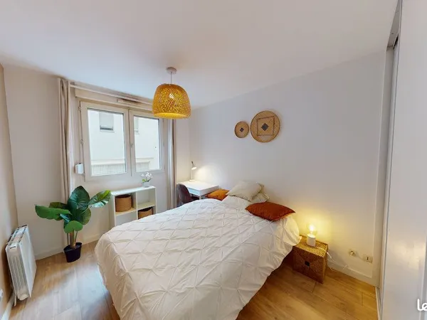 Chambre 4 pièces 58 m²
