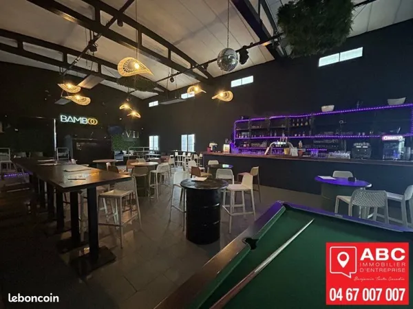 FONDS DE COMMERCE 250 m² SÈTE