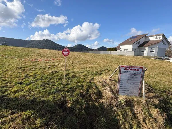 Terrain avec permis de construire