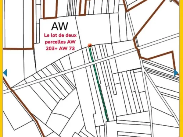 Vente Terrain 1 113 m²