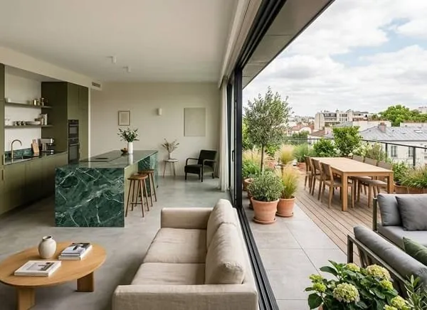 Appartement 5 pièces 121 m²