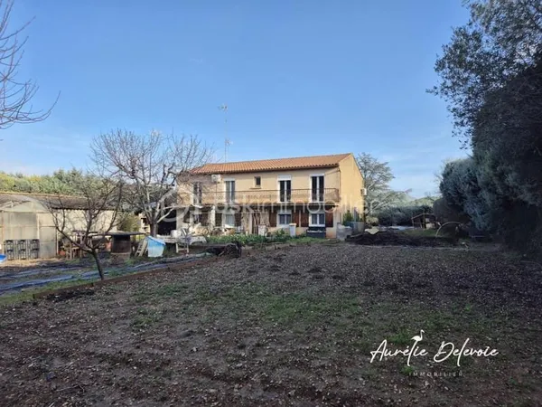 Maison bi-générationnelle - 2 logements - Grand terrain constructible - Cessenon-sur-Orb