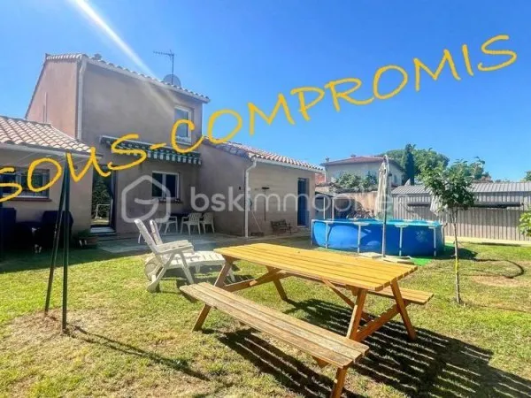 CUGNAUX - T5 - GRAND JARDIN - AU CALME - DOUBLE VITRAGE - CLIMATISATION - SAUNA