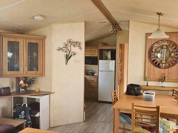 Magnifique mobilhome anglais sur camping residentiel