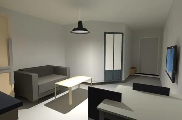 Appartement 2 pièces 33 m²