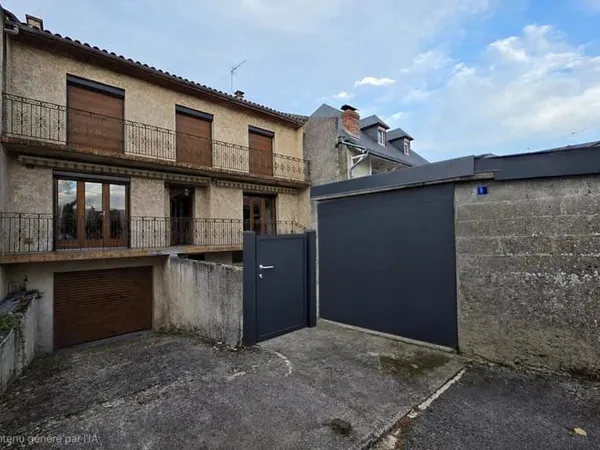 Fort potentiel Maison 5 chambres et grand garage