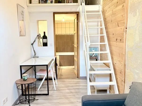 Studio Bordeaux centre, bail mobilité uniquement