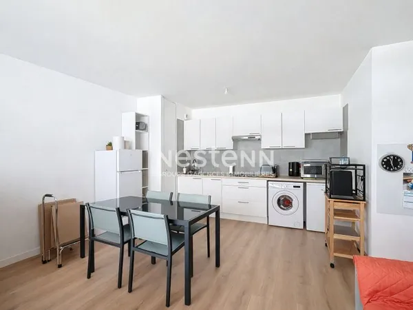 Appartement 2 pièces, terrasse, proche gare, parking couvert, Idéal primo accédant ou investissement
