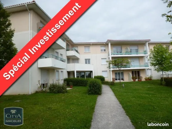 Appartement 2 pièces 38 m²