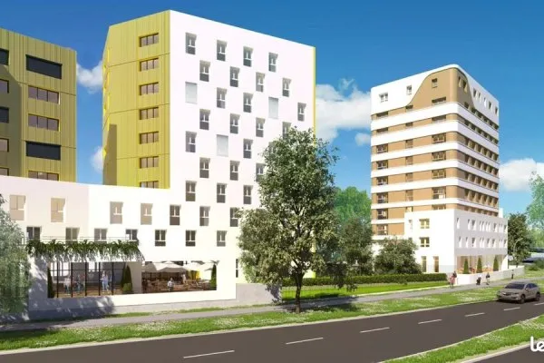 Studio 1 pièce 17 m²