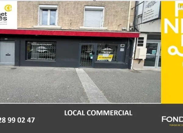 Local pizzeria 33 m²