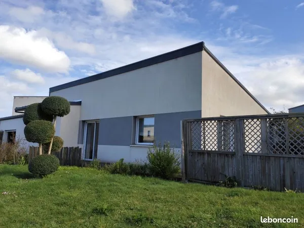 Maison - 89,35 m2 - jardin 492m2