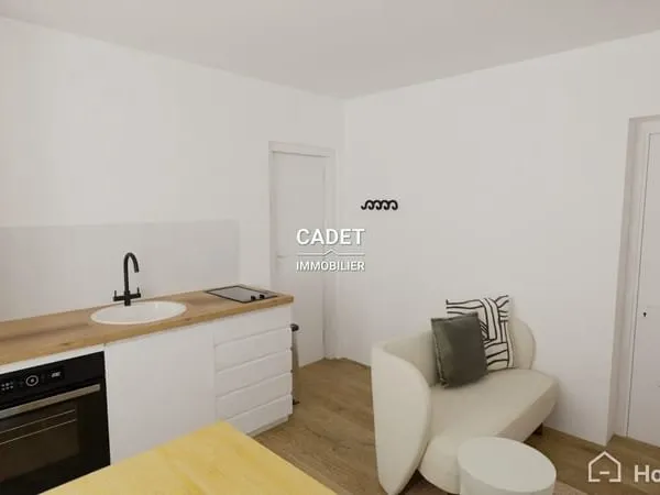 Appartement 2 pièces 19 m²