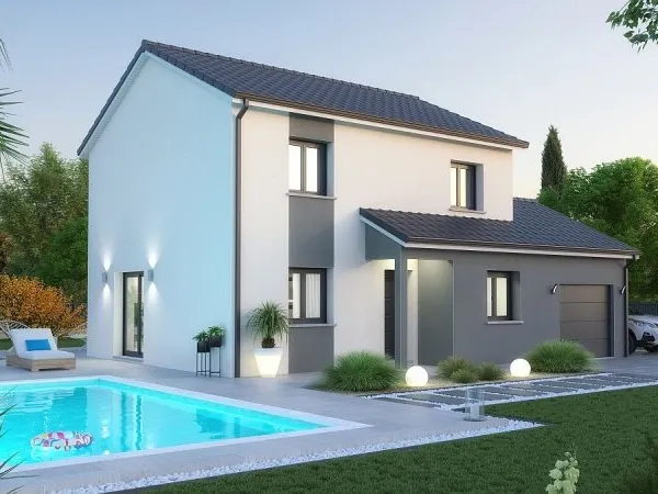 Terrain + maison 100 m²