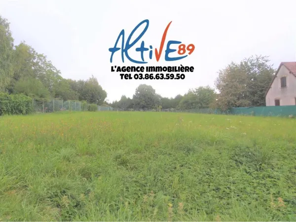 Terrain constructible 1890 m²