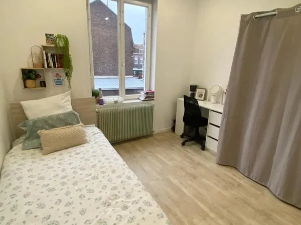 Colocation Lille Hellemmes - Deux chambres