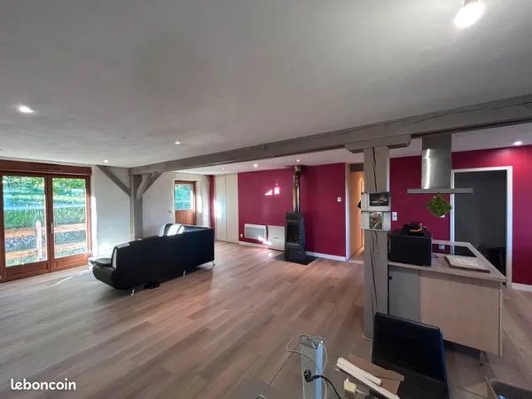 Maison vue dégagée et jardin 127 m2