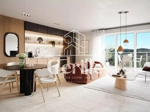 T3 centre Ville dans nouvelle résidence à vivre au rythme de la Provence