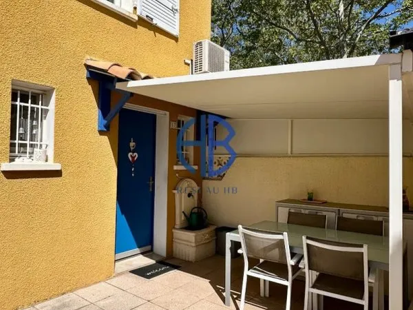 Pavillon T3 avec parking et piscine - Secteur Rochelongue