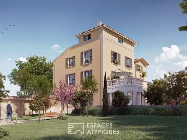 Lumineux appartement d'une chambre dans une batisse pleine de charme