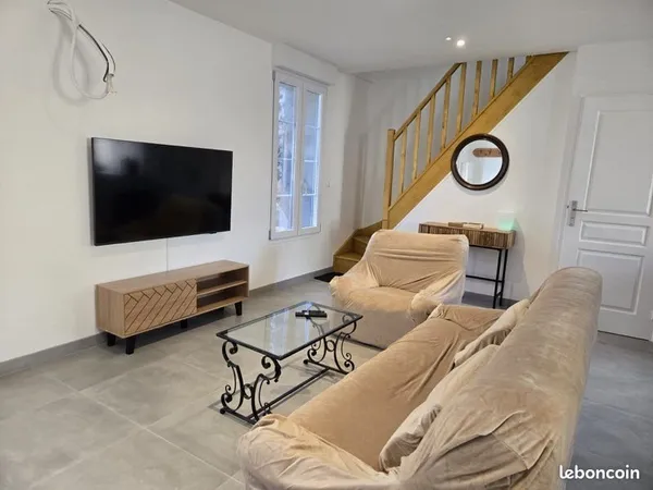Location Maison meublé entièrement rénovée