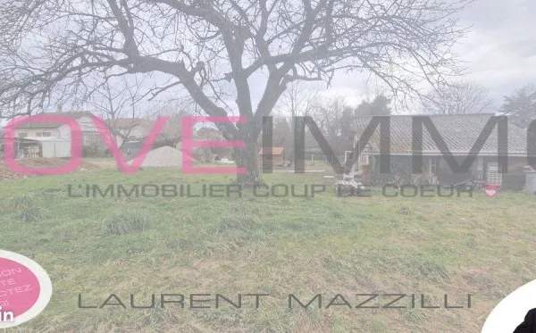 Terrain 1380 m² Dolomieu