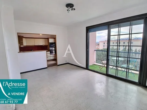 À VENDRE - PERPIGNAN LAS COBAS APPARTEMENT T3 AVEC CAVE