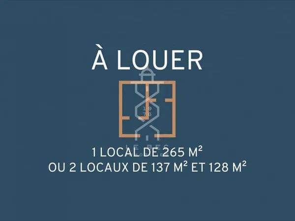 A LOUER : Local commercial ou professionnel sur Larmor-Plage 137