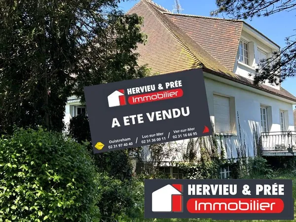 Maison cossue Lion Sur Mer 7 pièce(s) 151 m2 à 500 mètres de la plage