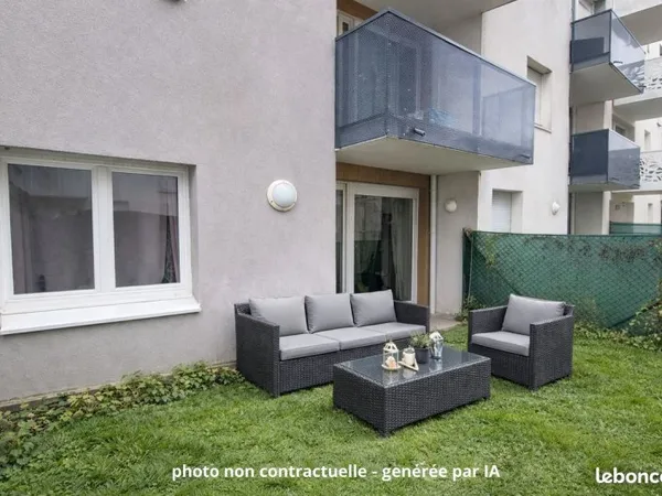 Appartement 2 pièces 38 m²
