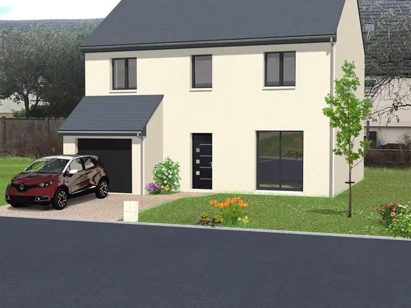 A construire maison R+1 100 m²