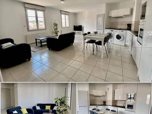 COLOCATION ETUDIANTE 3 CHAMBRES / Rue POINTE CADET / CENTRE VILLE