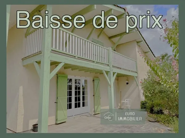 Maison Traditionnelle 1978 -Bazas 3 chambres - GIRONDE (33)