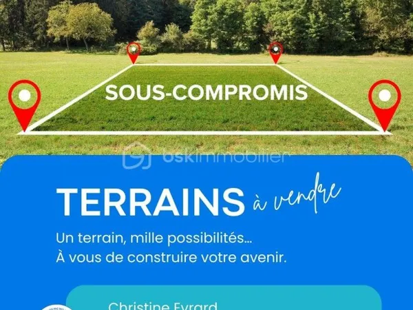 Terrain 1968 m²