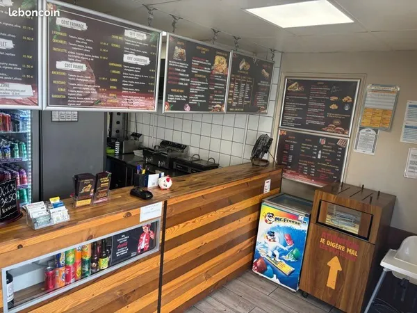 Snack restauration rapide kebab pizza
