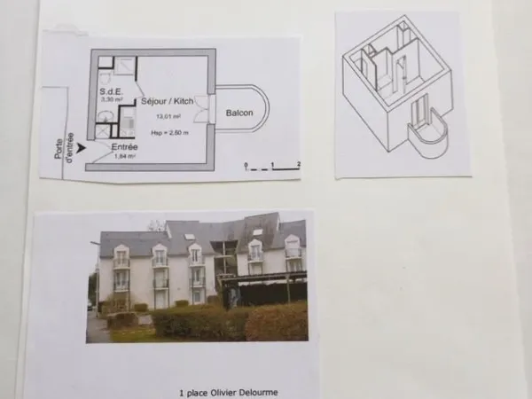 Studio à louer dans une résidence étudiante à Vannes
