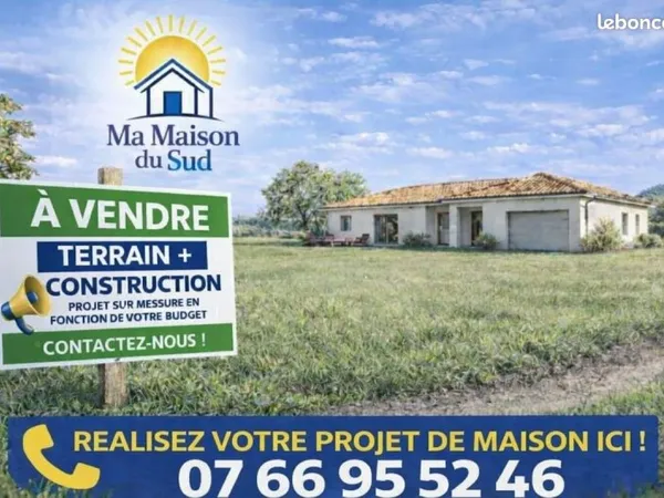 Terrain + maison