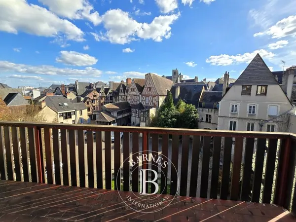 BOURGES, CENTRE-VILLE - Vaste triplex avec terrasses
