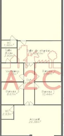 À LOUER LOCAL DACTIVITÉ 191 m² ZONE DACTIVITÉ NORD