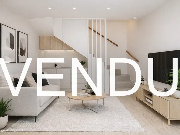 Appartement Duplex 25,50 m² sur cour - Calme absolu - Coeur de Courbevoie