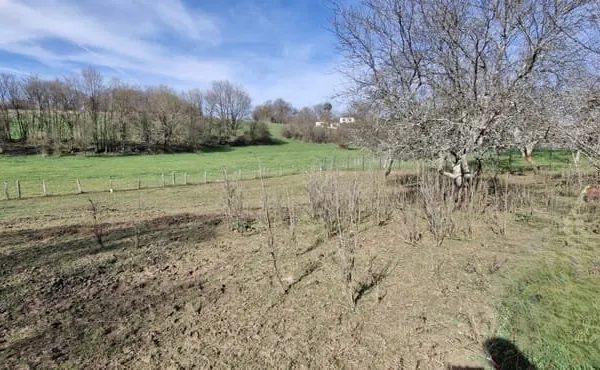 Terrain de 943m², constructible et viabilisé.