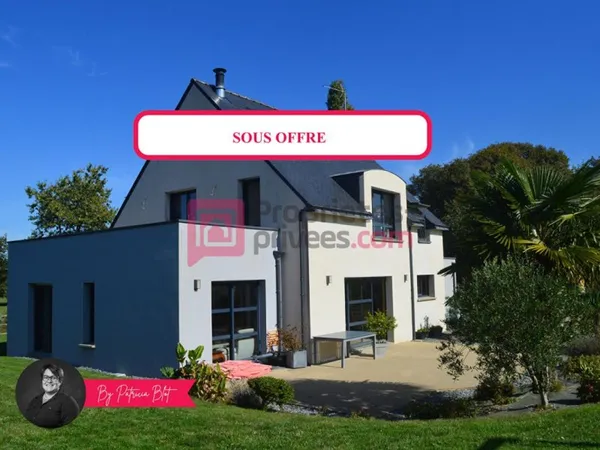 Maison contemporaine de 150 m² sur 1 700 m² de terrain - Malansac (Morbihan)