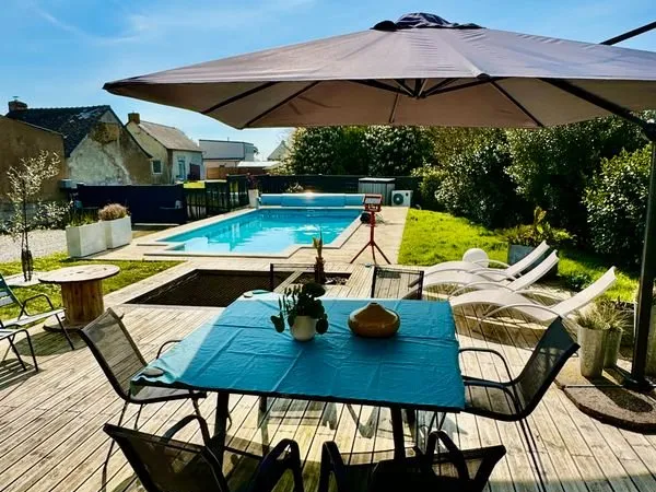 Coup de coeur assuré - maison récente avec piscine chauffee - chateaugiron secteur de osse