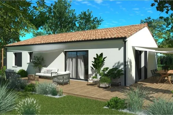 Terrain + maison 90m2 HYPER CENTRE (lsb)