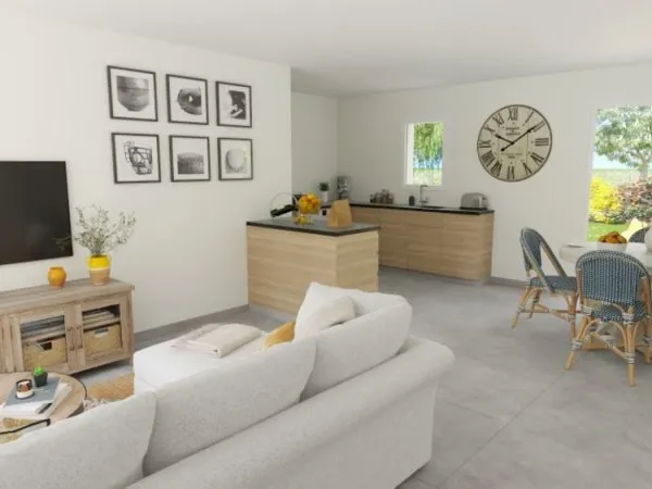 Maison 3 pièces 60 m²
