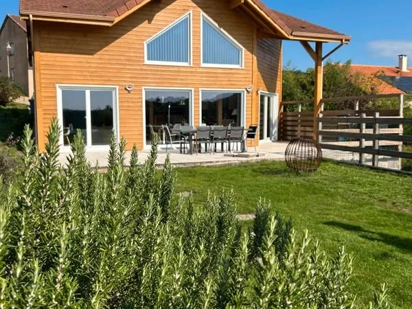 Maison éco responsable bois à Rodemack