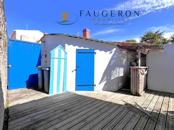 LA CHAUME - Typique Maison de pêcheur + Cour / proche Quai &