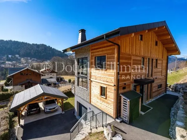 MORZINE - Chalet contemporain de 6 chambres avec vues panoramiqu