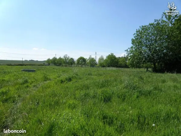 Terrain 1100 m² FILLIEVRES